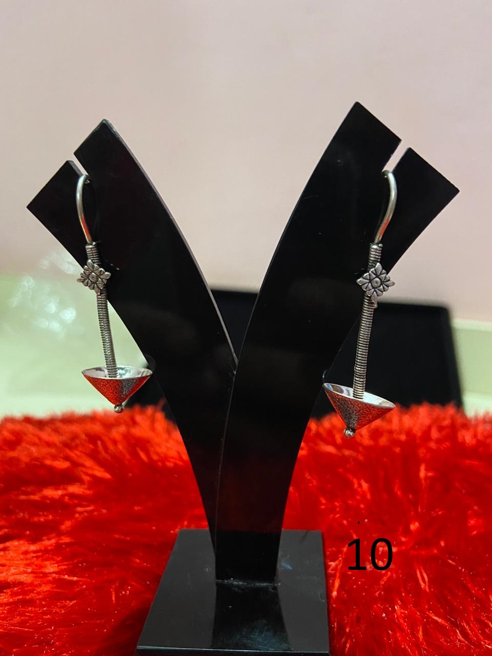 silver women earings